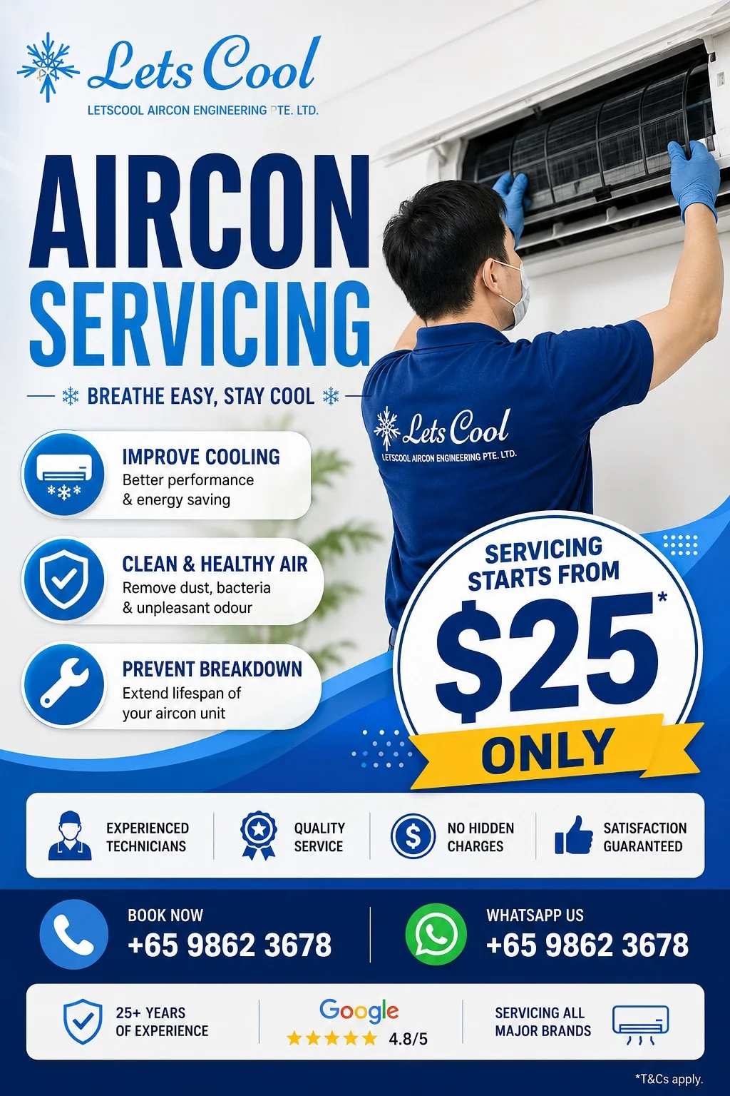 Aircon Servicing for Condominiums and Apartments