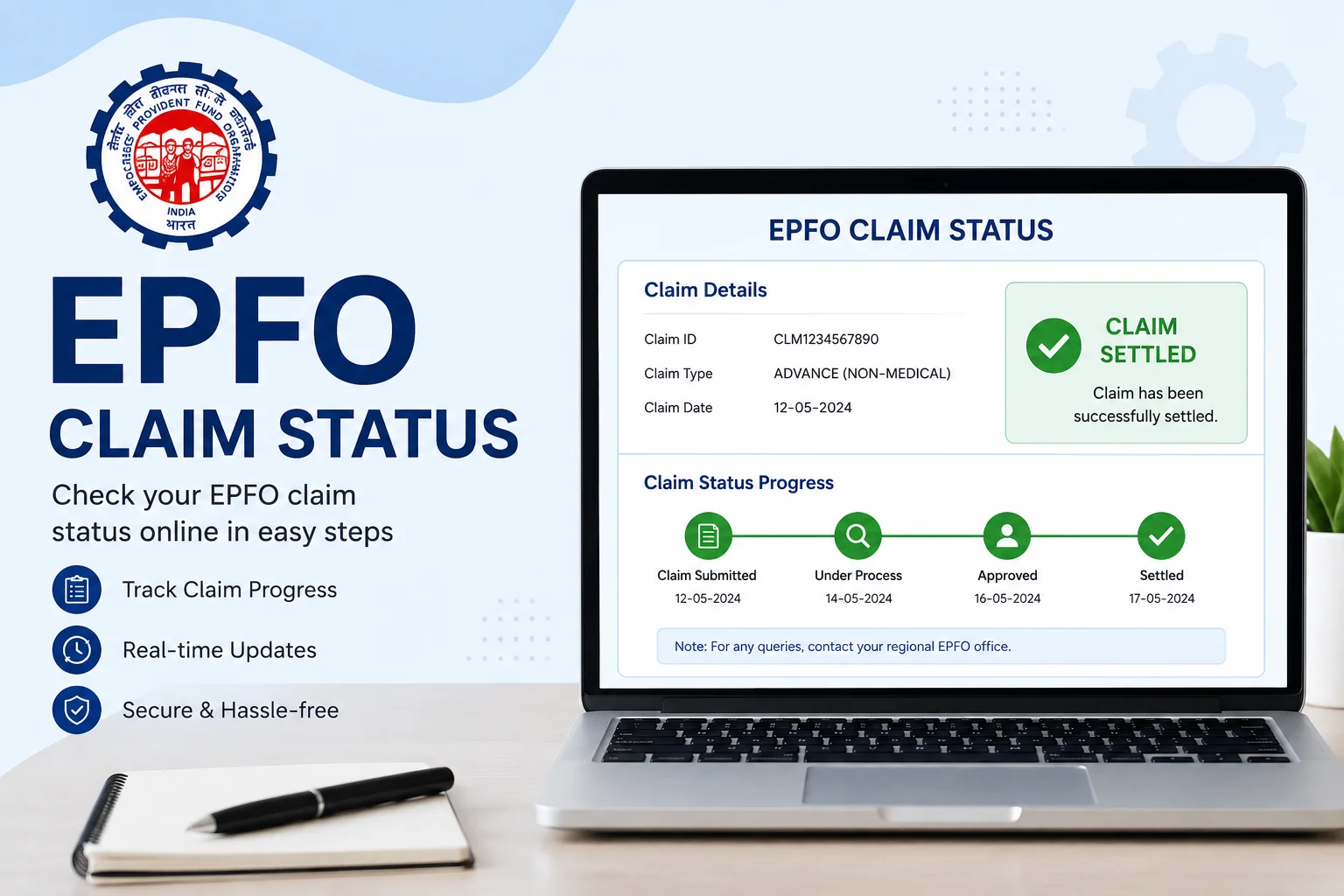 Tracking EPFO Claim Status and Verifying Balance