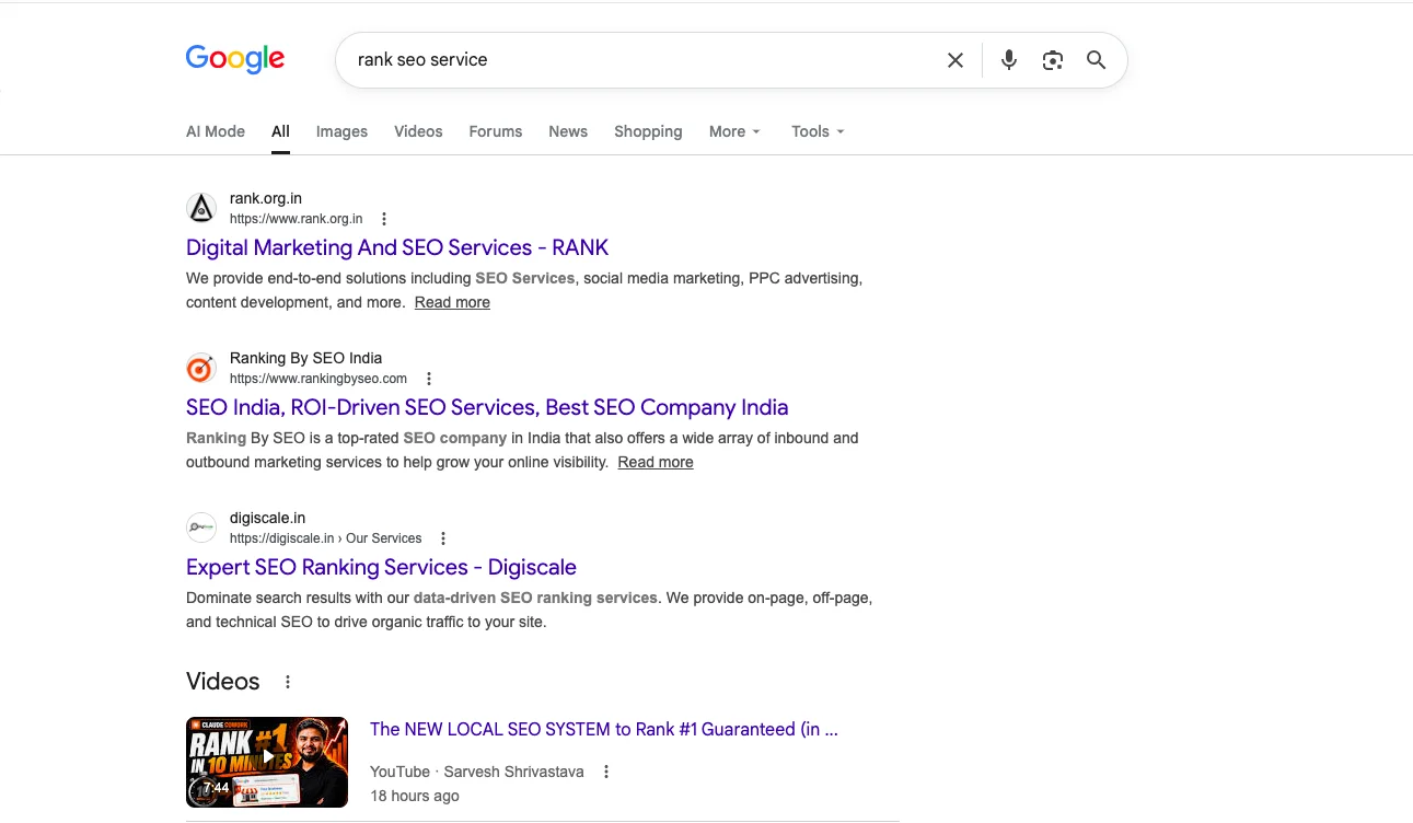 SEO Services Limited – Rank Google Maps for Your Business with RANK.ORG.IN