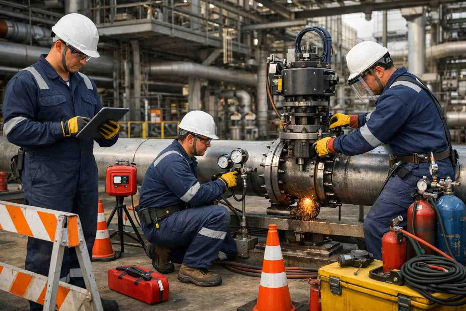 What Safety Standards Apply to Hot Tapping Services in UAE?