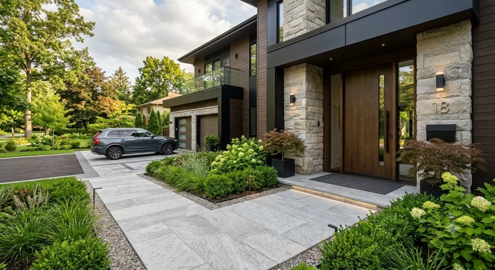 How Modern Entrance Surfaces Can Improve Kerb Appeal and Property Value