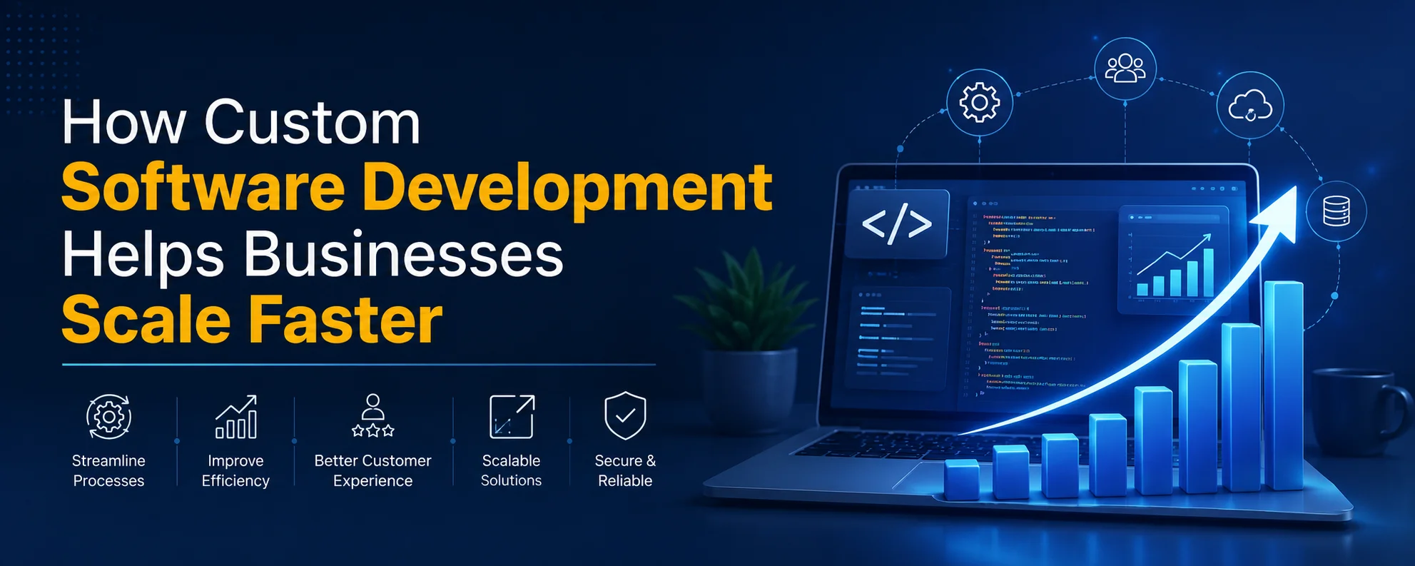 How Custom Software Development Helps Businesses Scale Faster