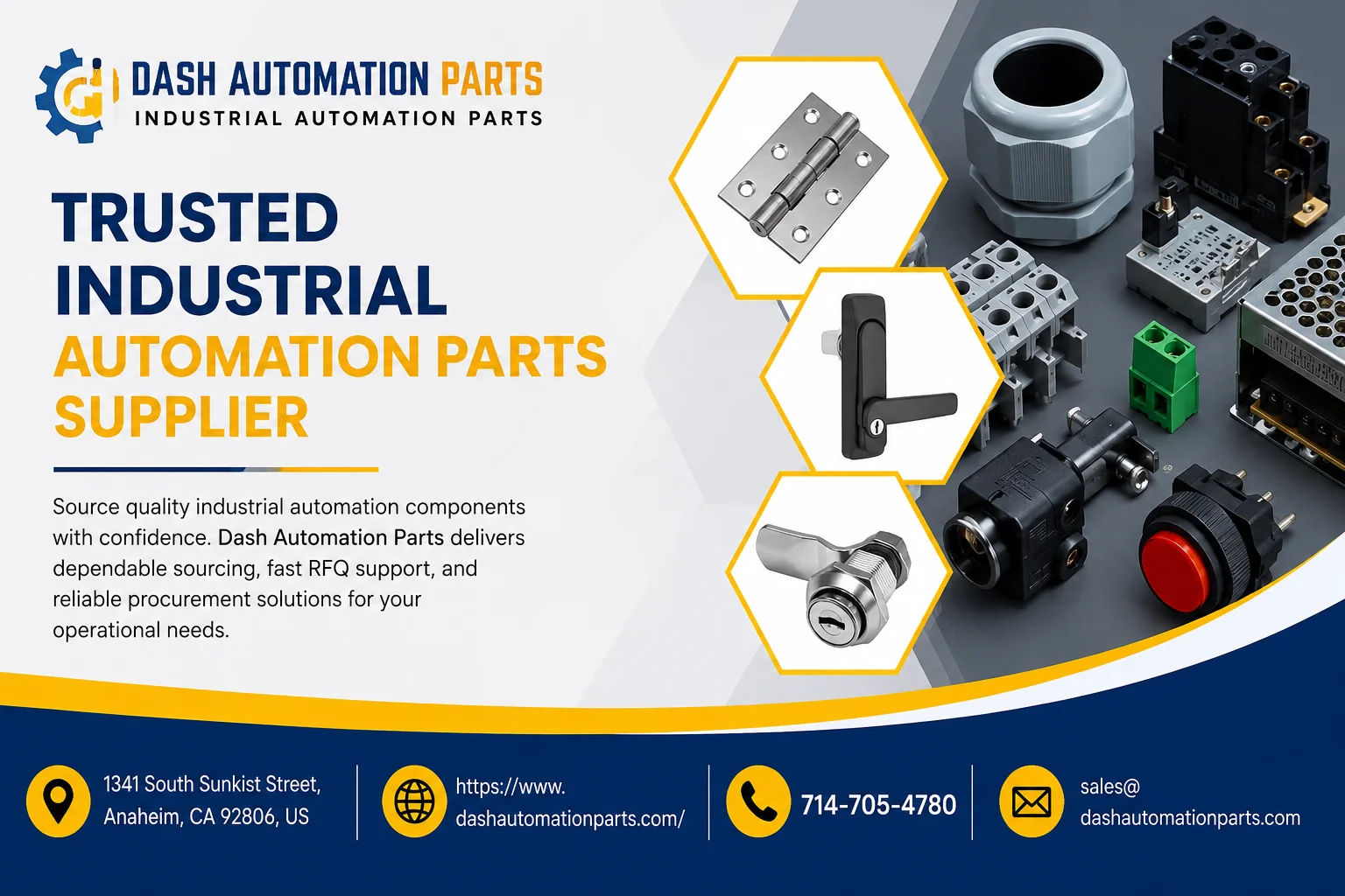 How Industrial Hardware Components Improve Cabinet Performance and Safety – Dash Automation Parts