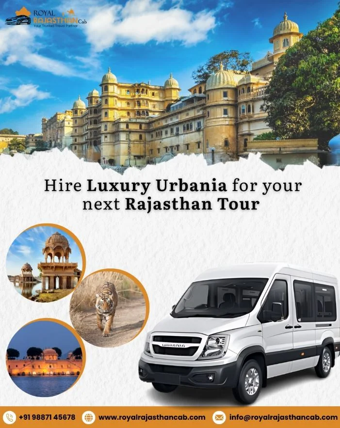 Luxury Urbania Hire Jaipur – A Comfortable Way to Travel in Style