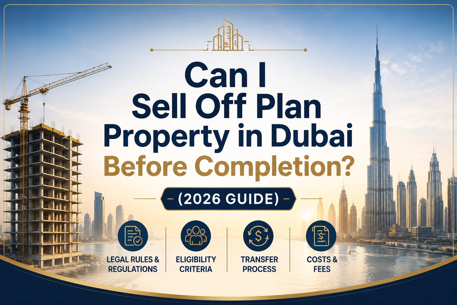 Can I Sell Off Plan Property in Dubai Before Completion? (2026 Guide)