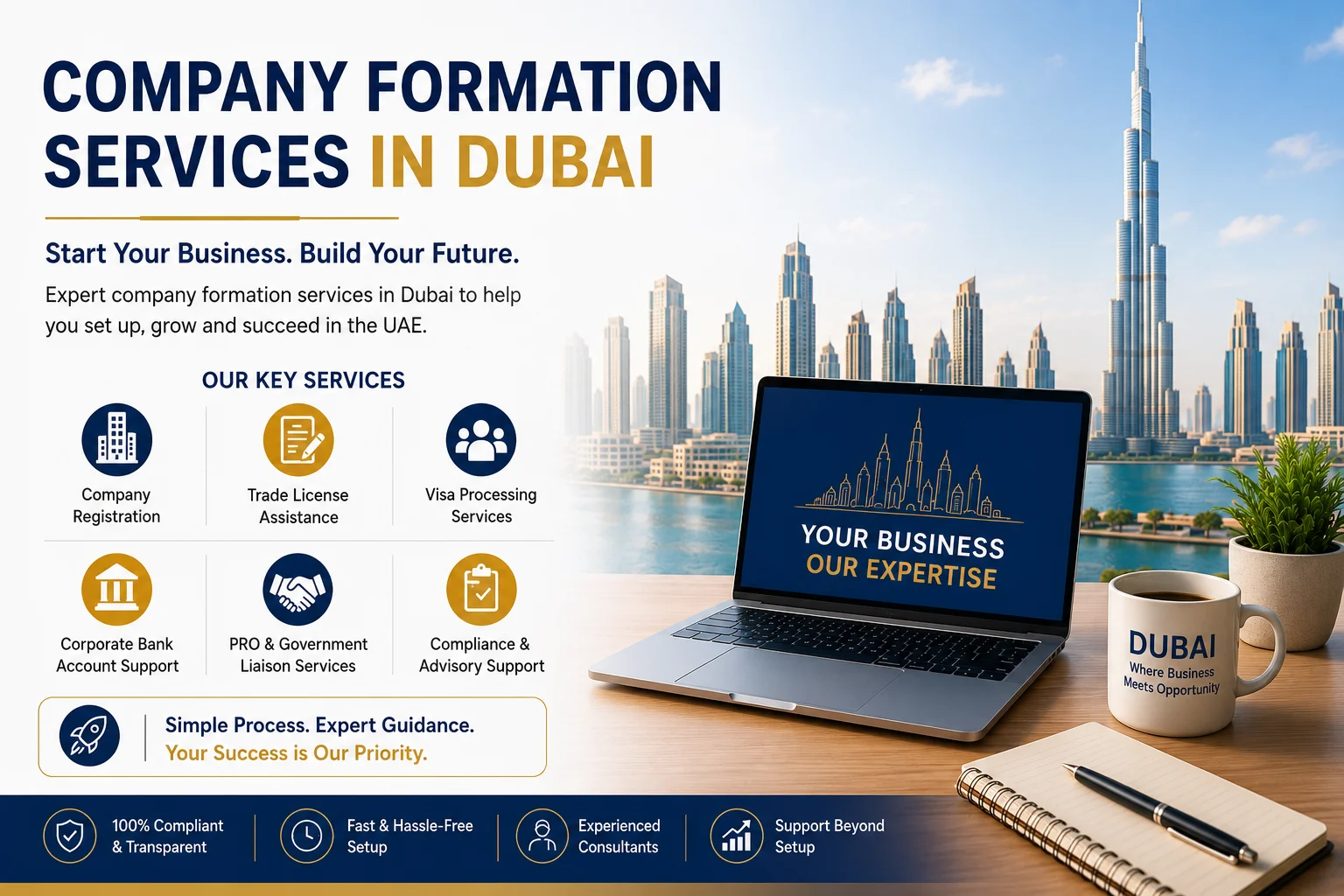 Company Formation Services in Dubai: Build Your Business with Stratrich Consulting