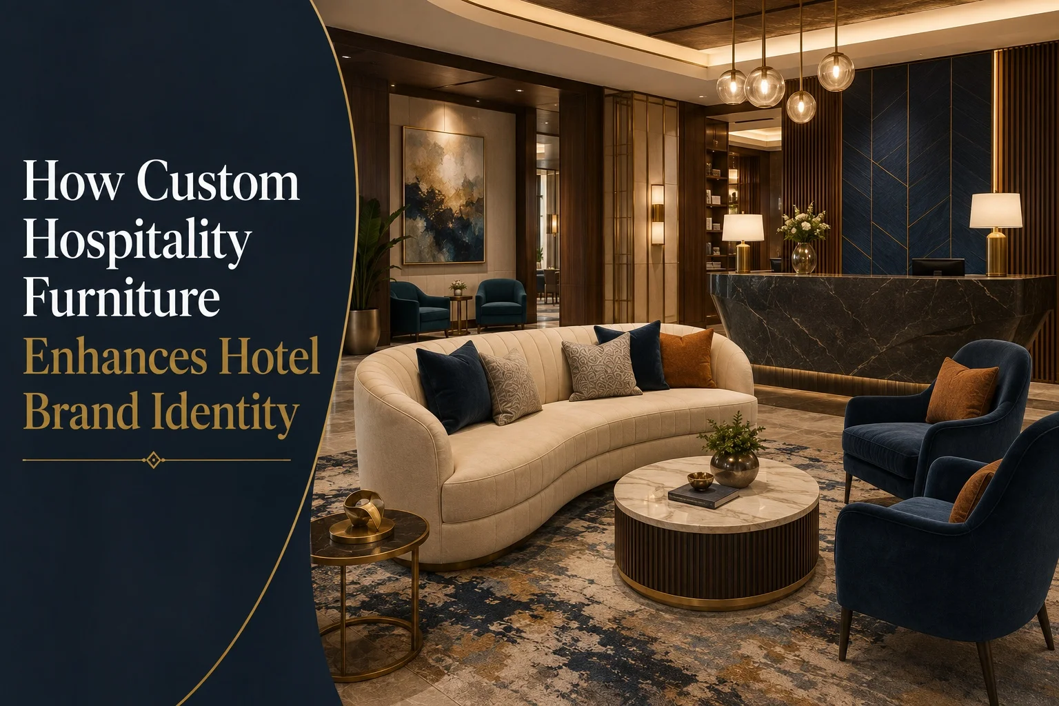 How Custom Hospitality Furniture Enhances Hotel Brand Identity