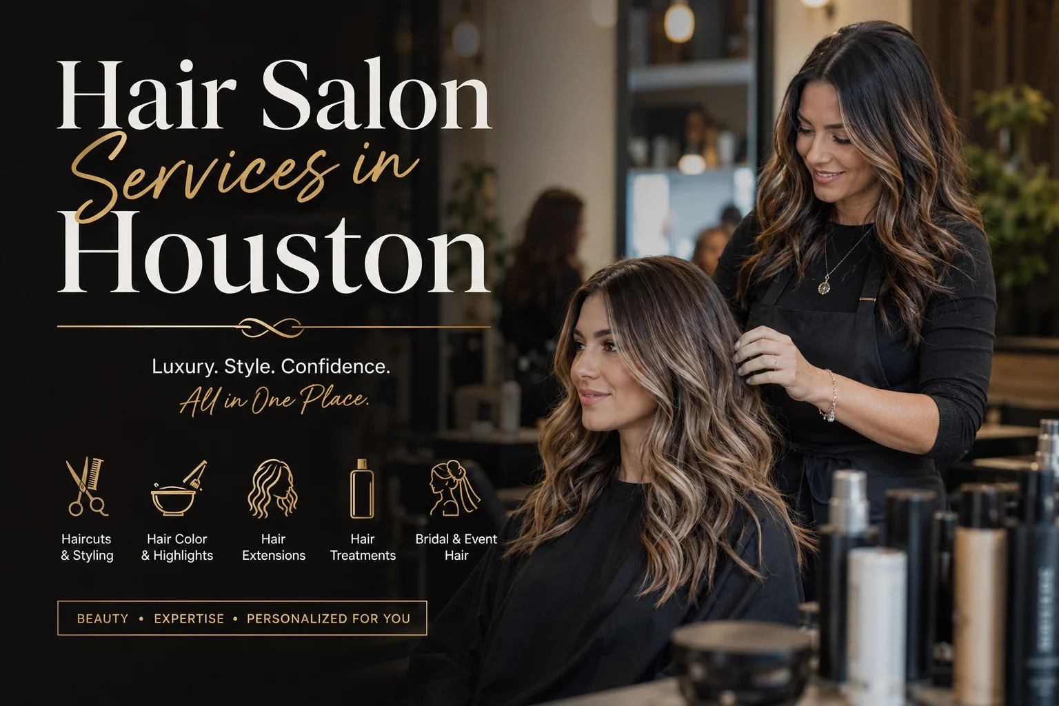 Hair Salon Services in Houston: Cuts, Color, Extensions & Styling That Actually Fit You
