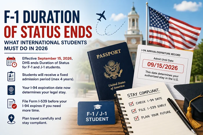 How the New F-1 I-94 Rules Could Change Your Study Plans in 2026