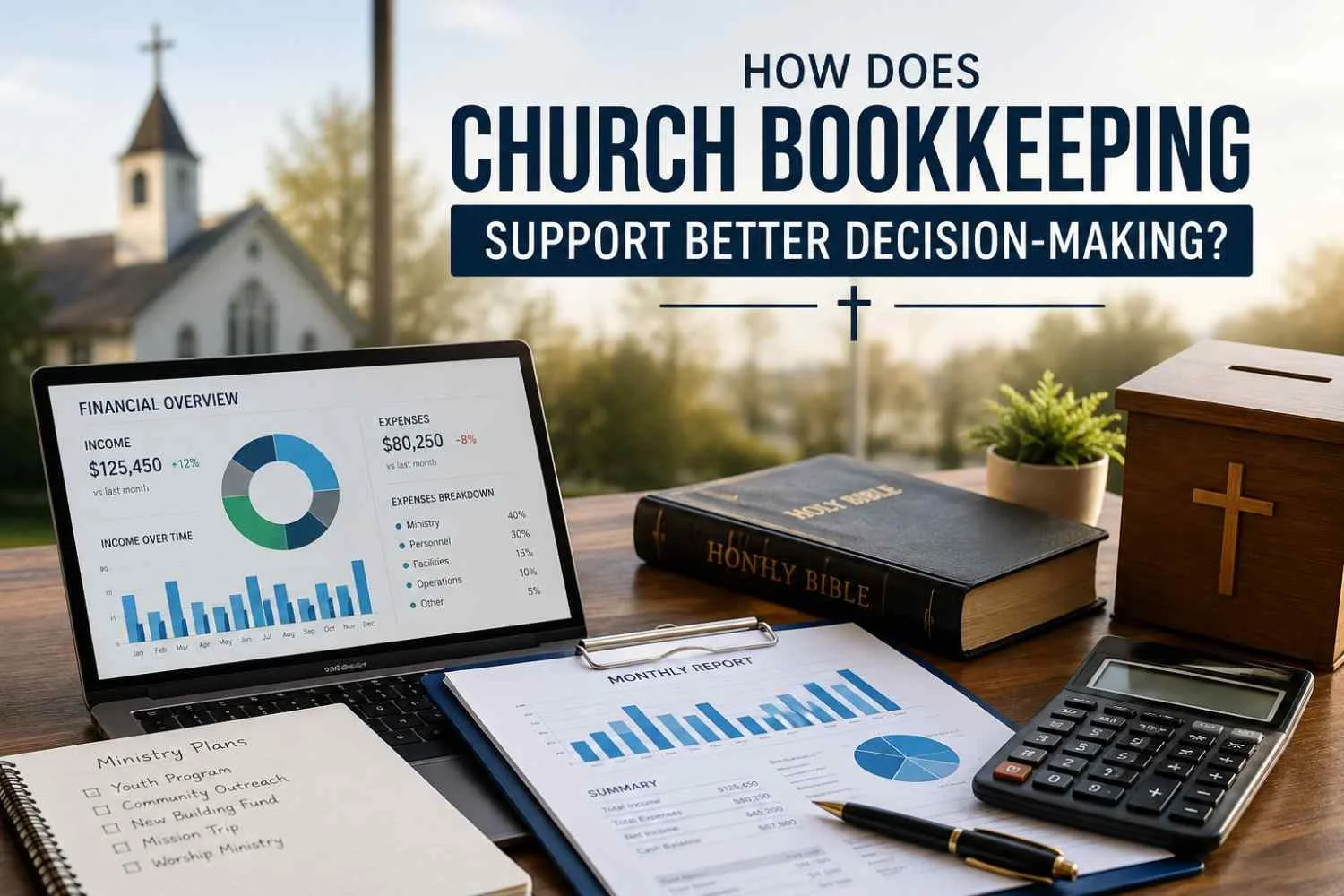 How Does Church Bookkeeping Support Better Decision Making?