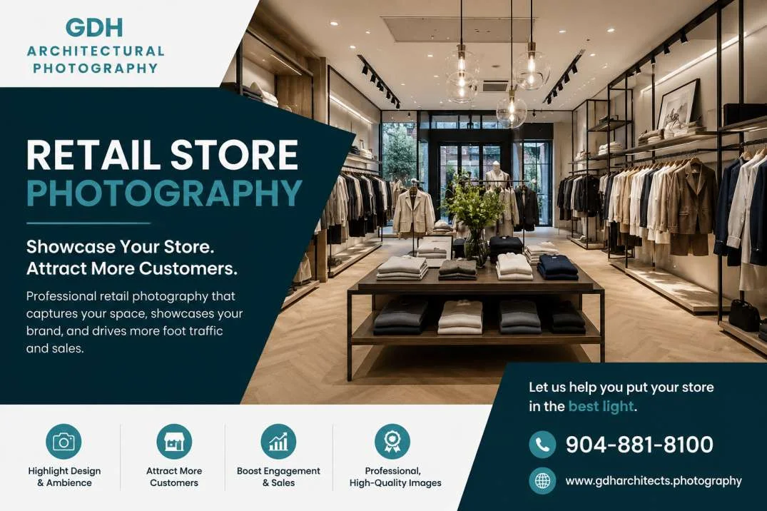 Professional Retail Store Photography for Better Brand Visibility