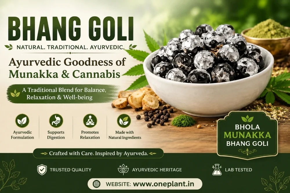 Buy Bhang Goli Online in India: Benefits, Safe Dosage & Pure Quality | OnePlant