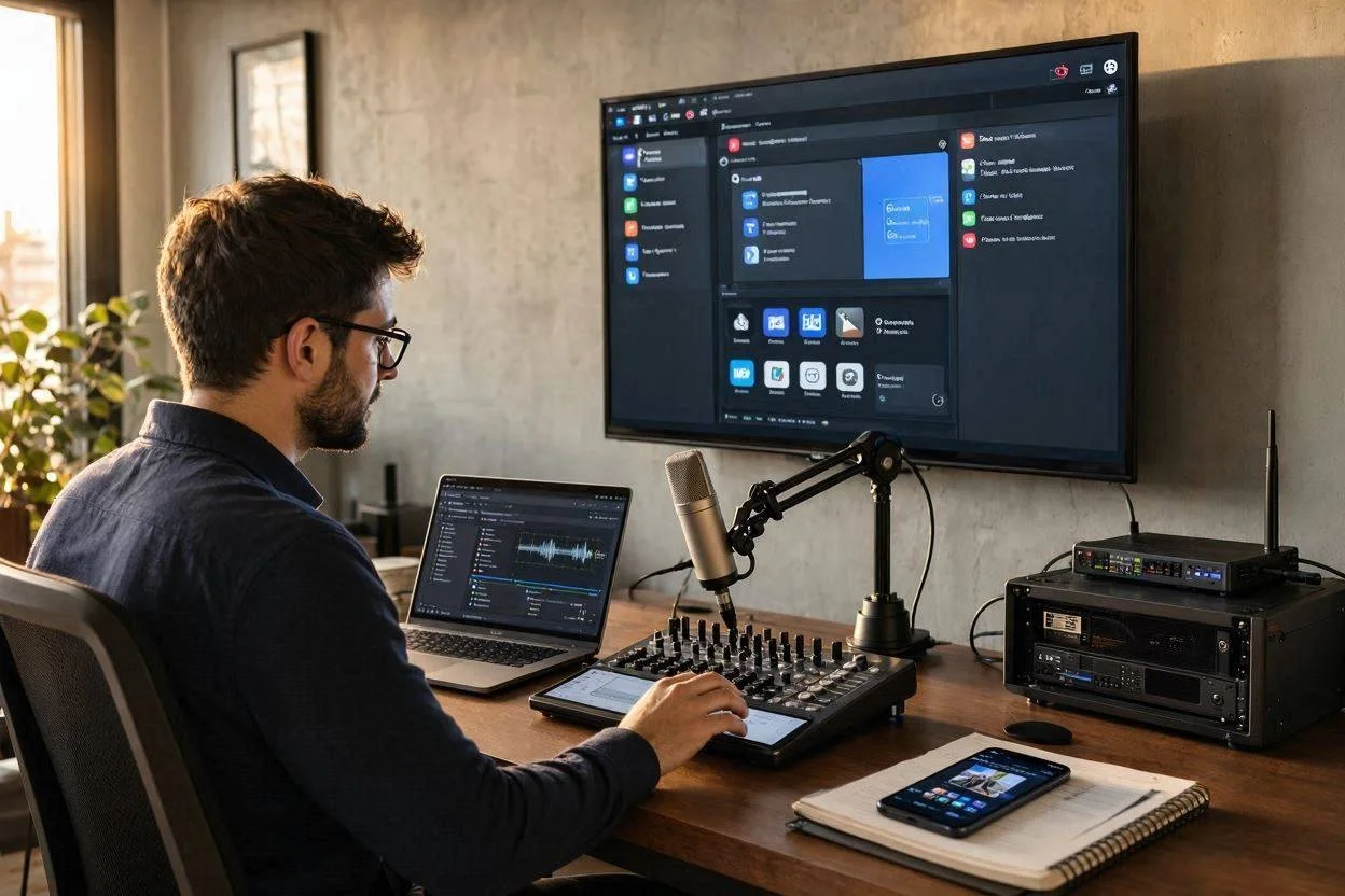 How to Launch LG TV App and Create Online Radio Station for a Complete Digital Media Platform
