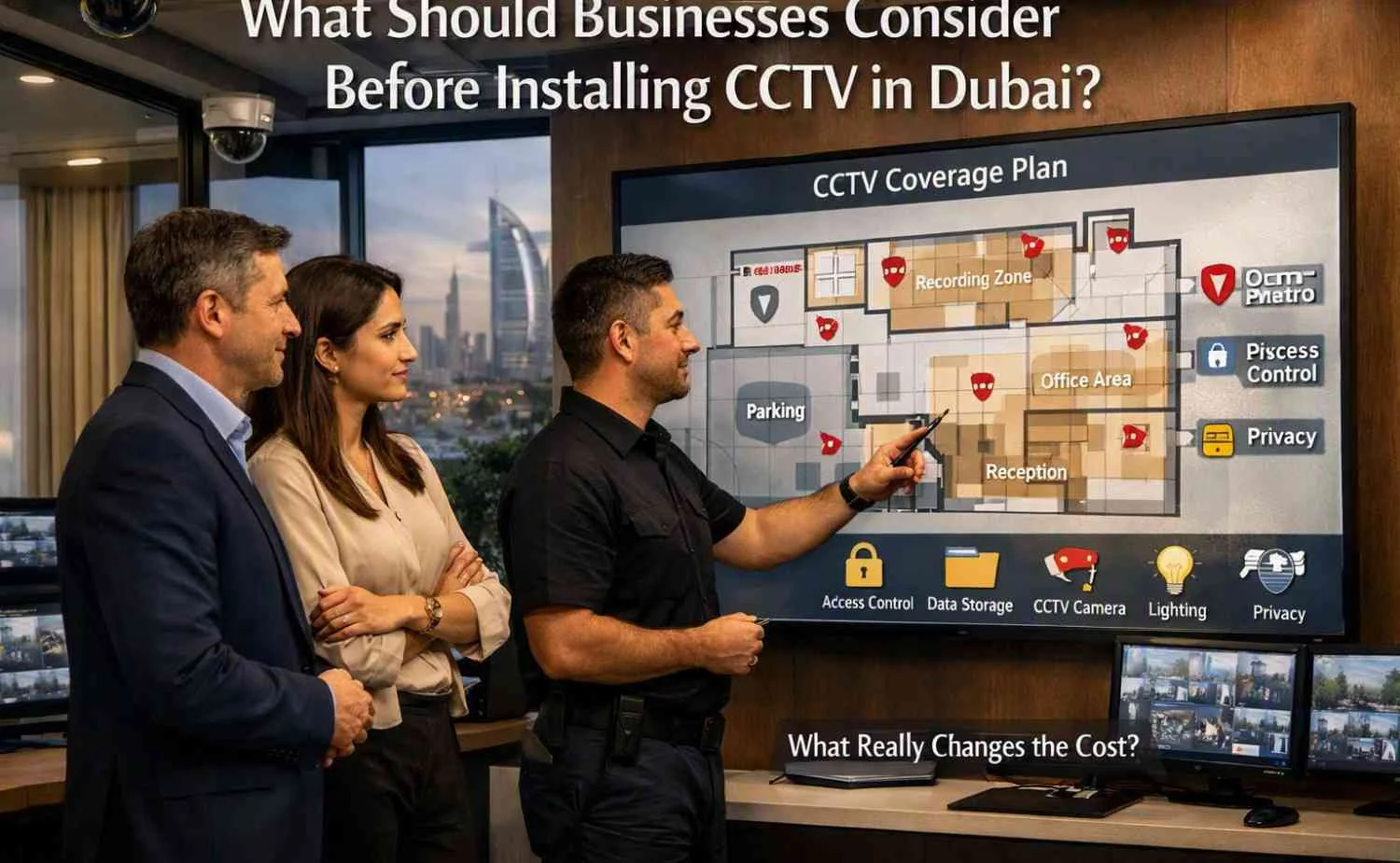 What Should Businesses Consider Before Installing CCTV in Dubai?