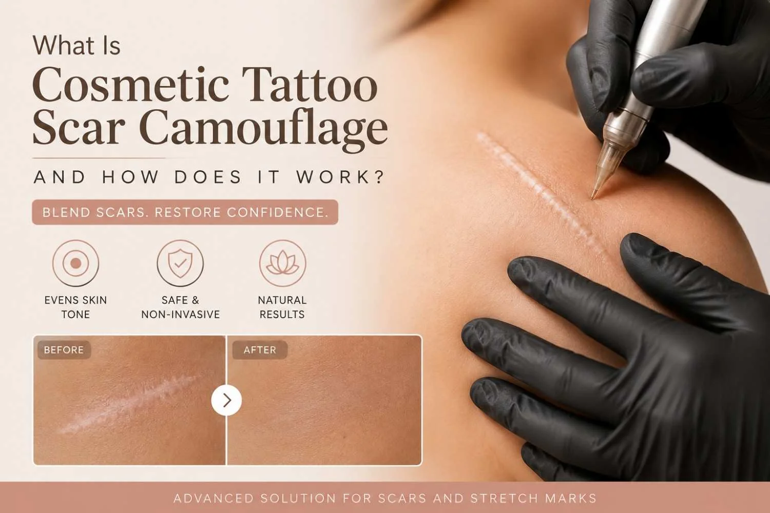 What Is Cosmetic Tattoo Scar Camouflage and How Does It Work?