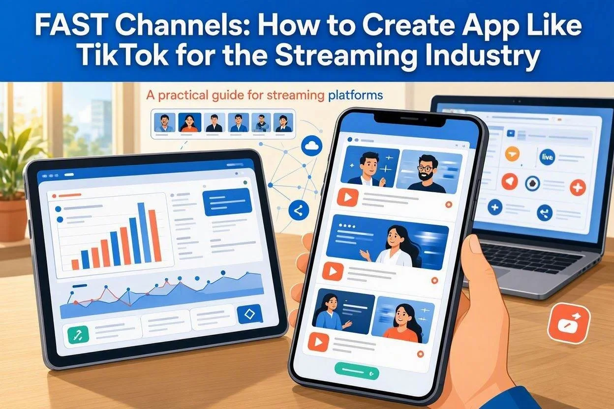 FAST Channels: How to Create App Like TikTok for the Streaming Industry