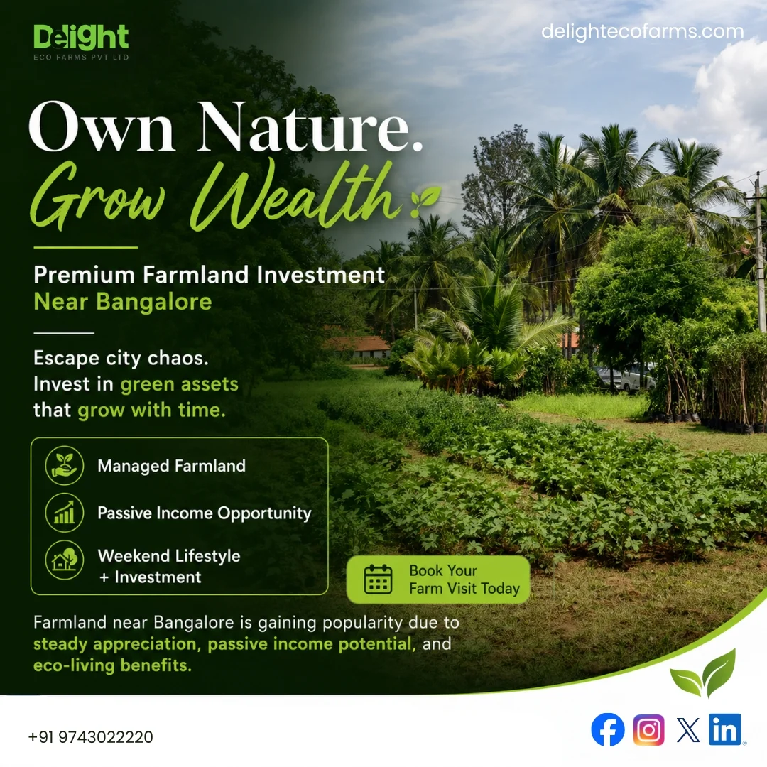 Why Farmland for Sale in Anantapur Is Becoming a Preferred Investment Choice in South India - Delightecofarms