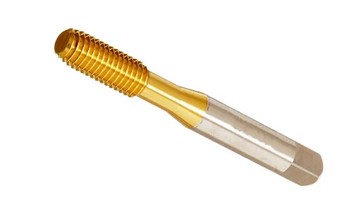 Forming Taps create threads by displacing material instead of cutting it, producing chip-free, stronger threads with excellent surface finish in ductile materials.