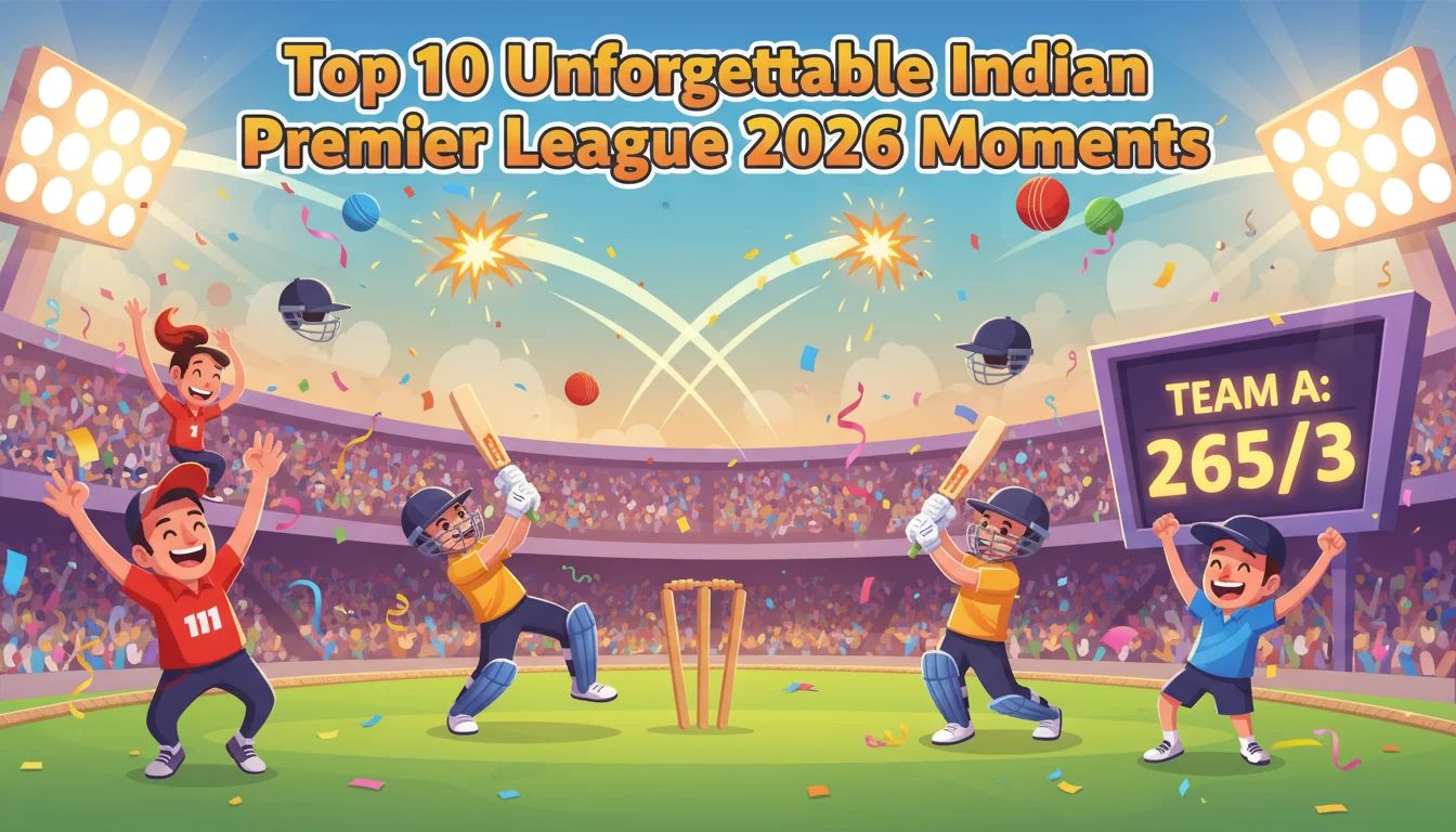 Top 10 Unforgettable Indian Premier League 2026 Moments