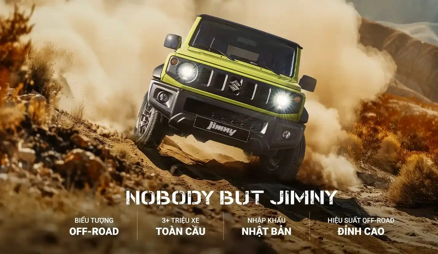Suzuki Jimny Nhỏ Gọn Nhưng Đầy Cá Tính Cho Người Yêu Xe Địa Hình