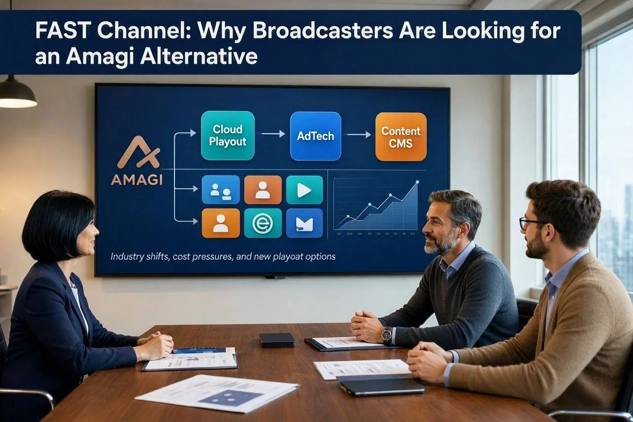 FAST Channel: Why Broadcasters Are Looking for an Amagi Alternative