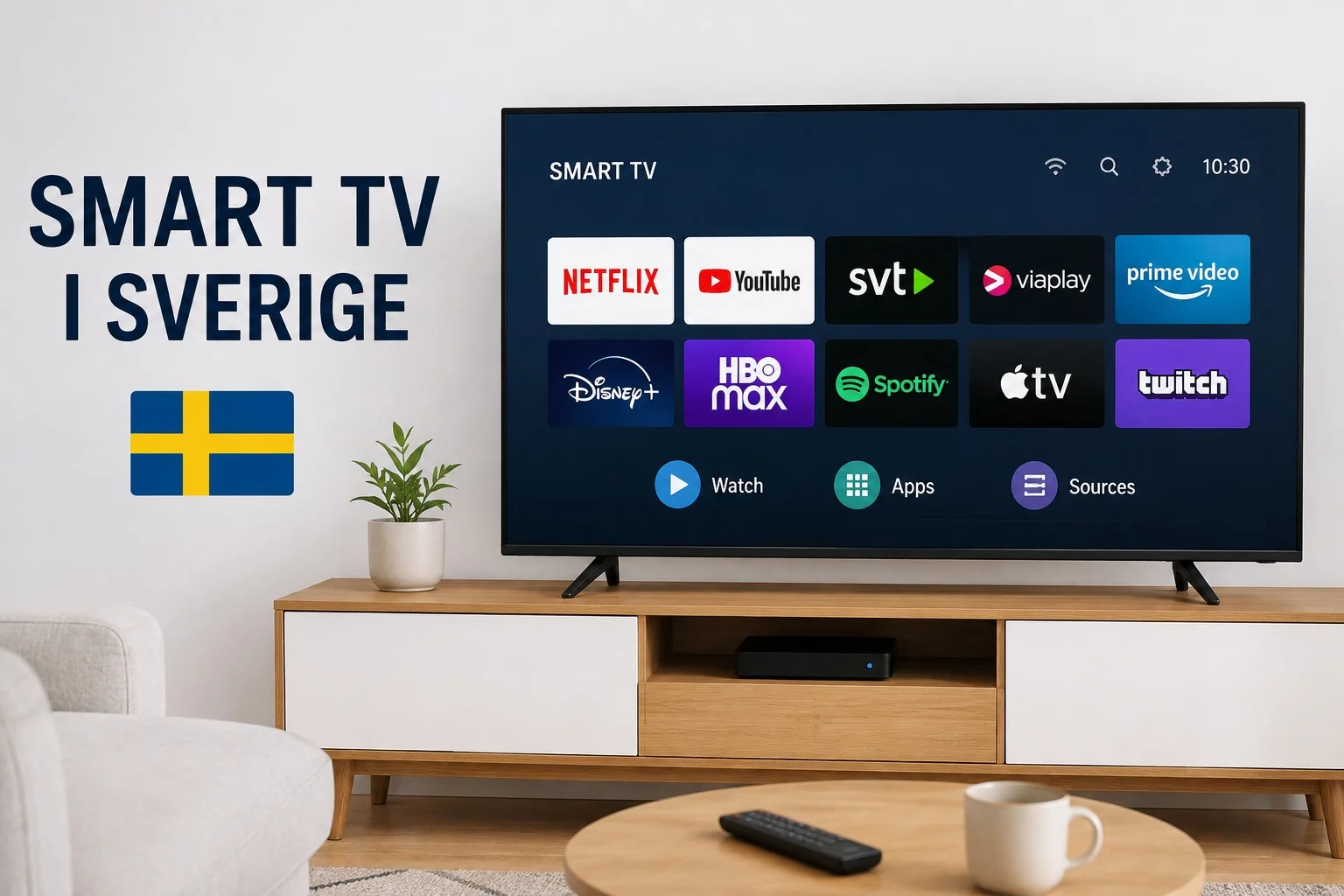 Smart TV i Sverige – Så får du en bättre streaming upplevelse