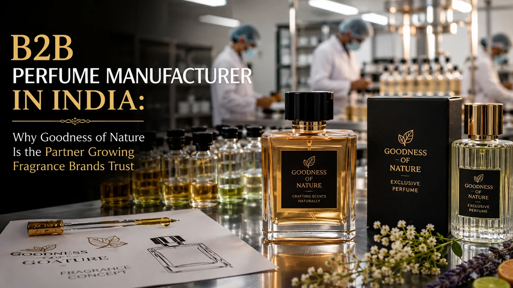 Trusted B2B Perfume Manufacturer in India | Goodness of Nature