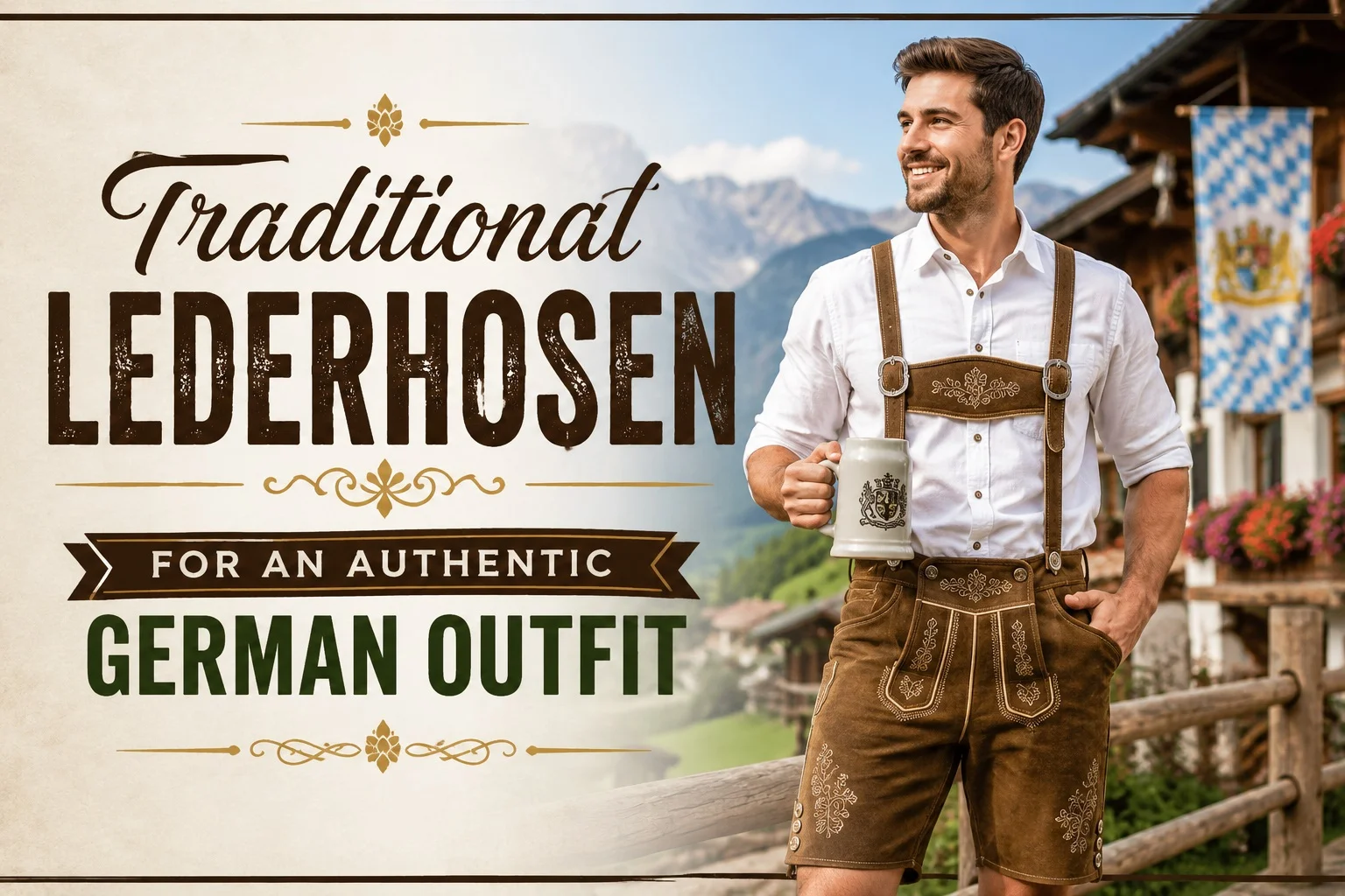 Traditional Lederhosen for an Authentic German Outfit