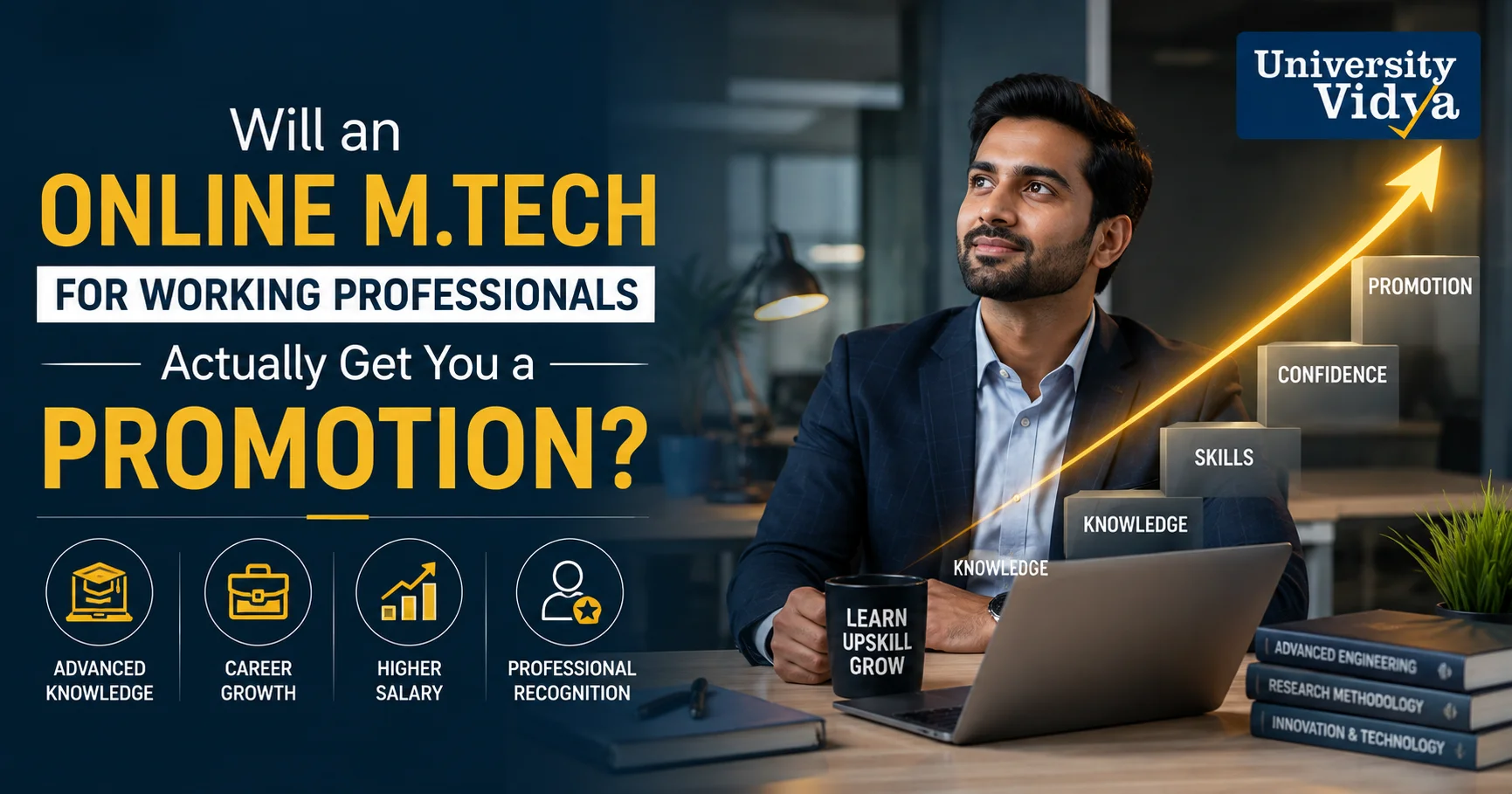 Will an Online M.tech For Working Professionals Actually Get You a Promotion? My Honest Experience