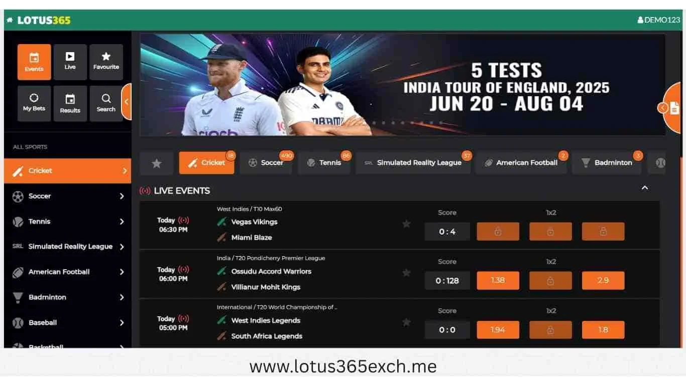 Lotus 365 Exch - The place of winners