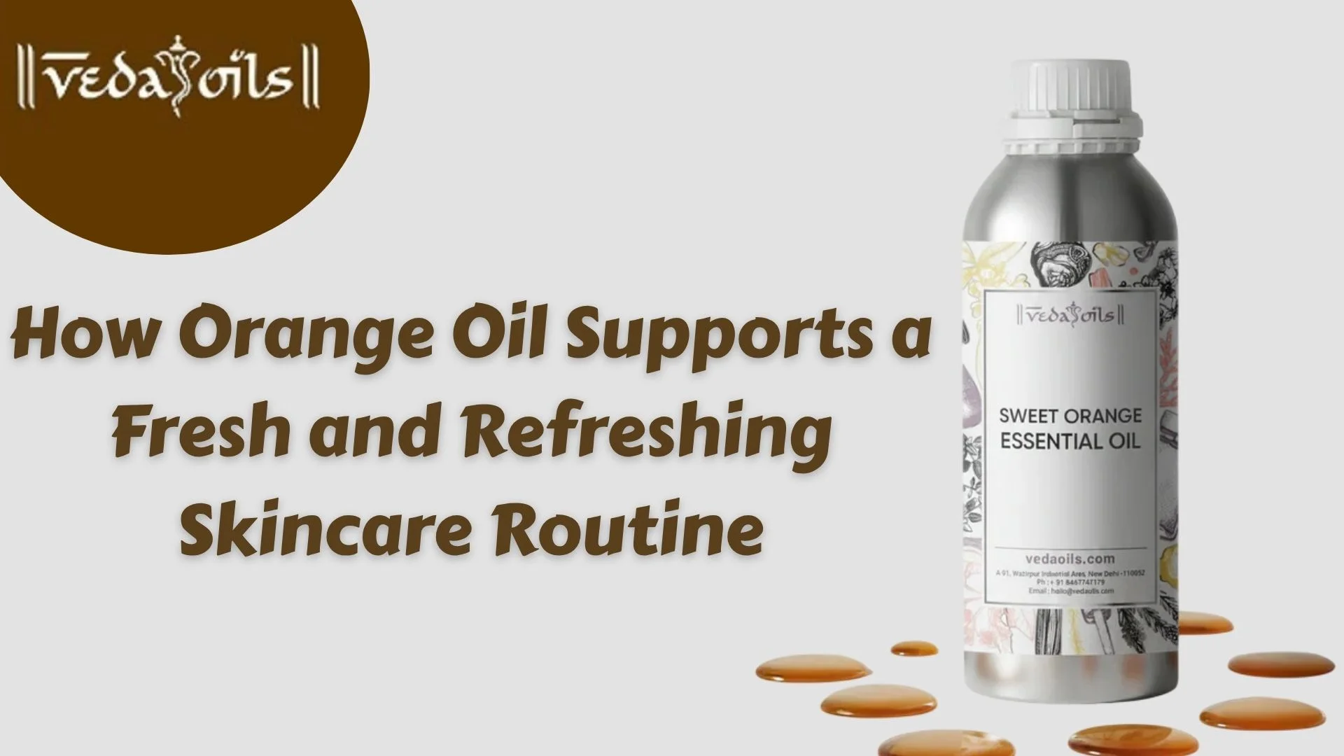 How Orange Oil Supports a Fresh and Refreshing Skincare Routine