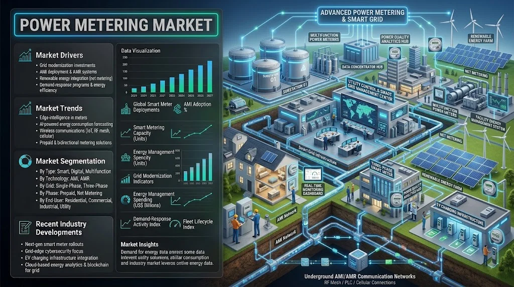 Power Metering Market Size, Share and Growth Forecast 2026-2034