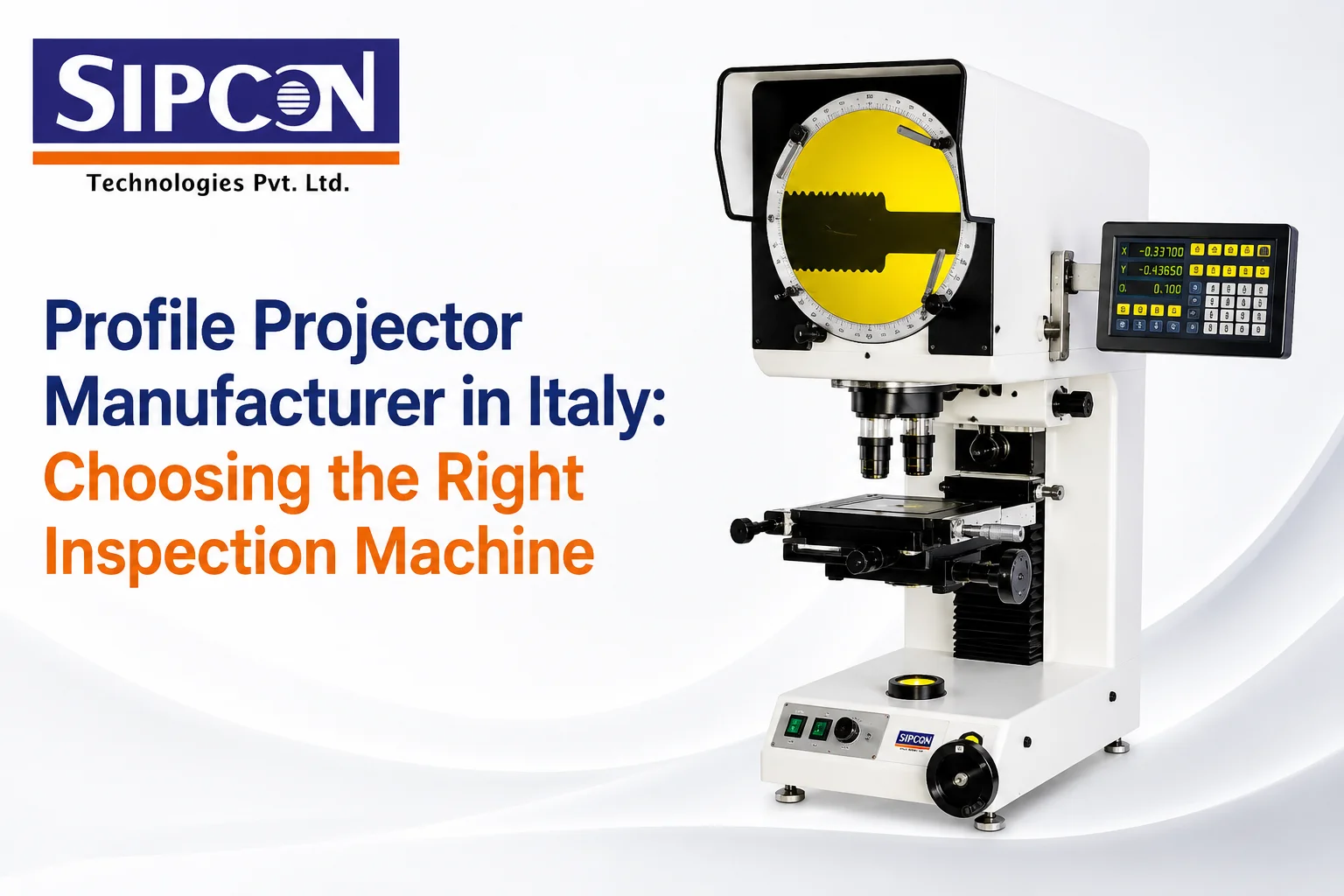 Profile Projector Manufacturer in Italy: Choosing the Right Inspection Machine
