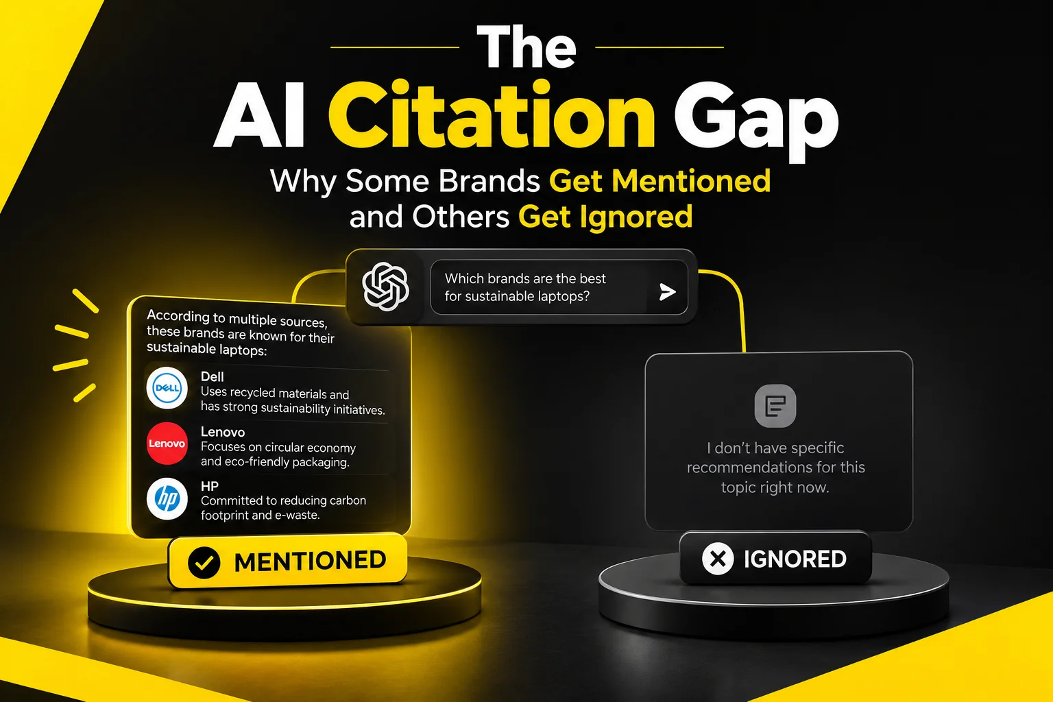 The AI Citation Gap: Why Some Brands Get Mentioned and Others Get Ignored