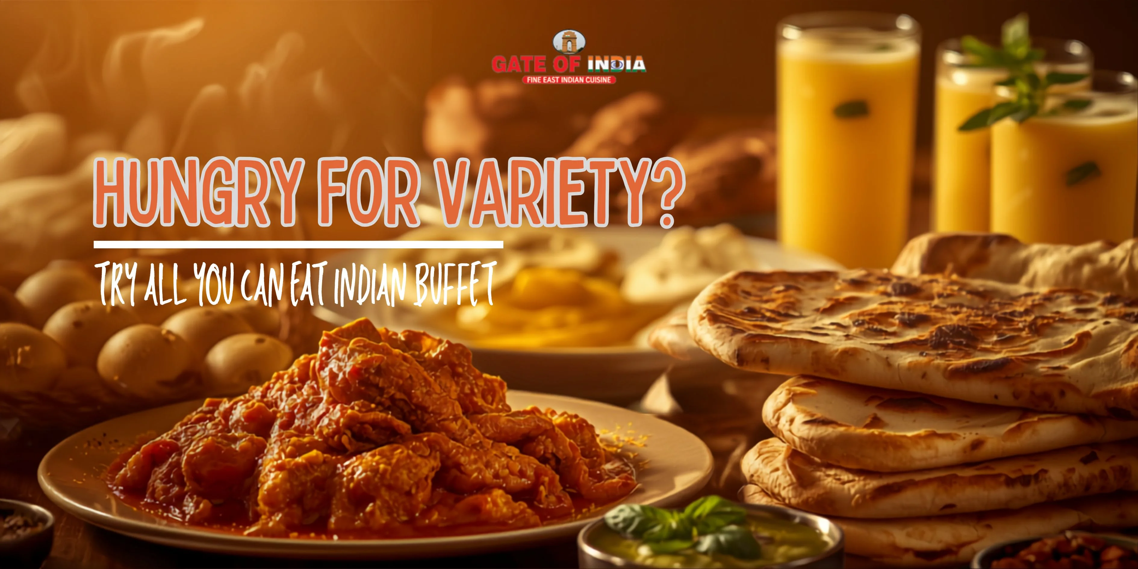 Hungry for Variety? Try an All You Can Eat Indian Buffet