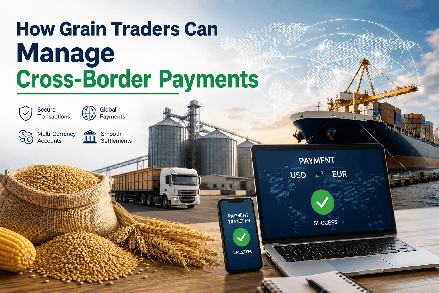 How Grain Traders Can Manage Cross-Border Payments
