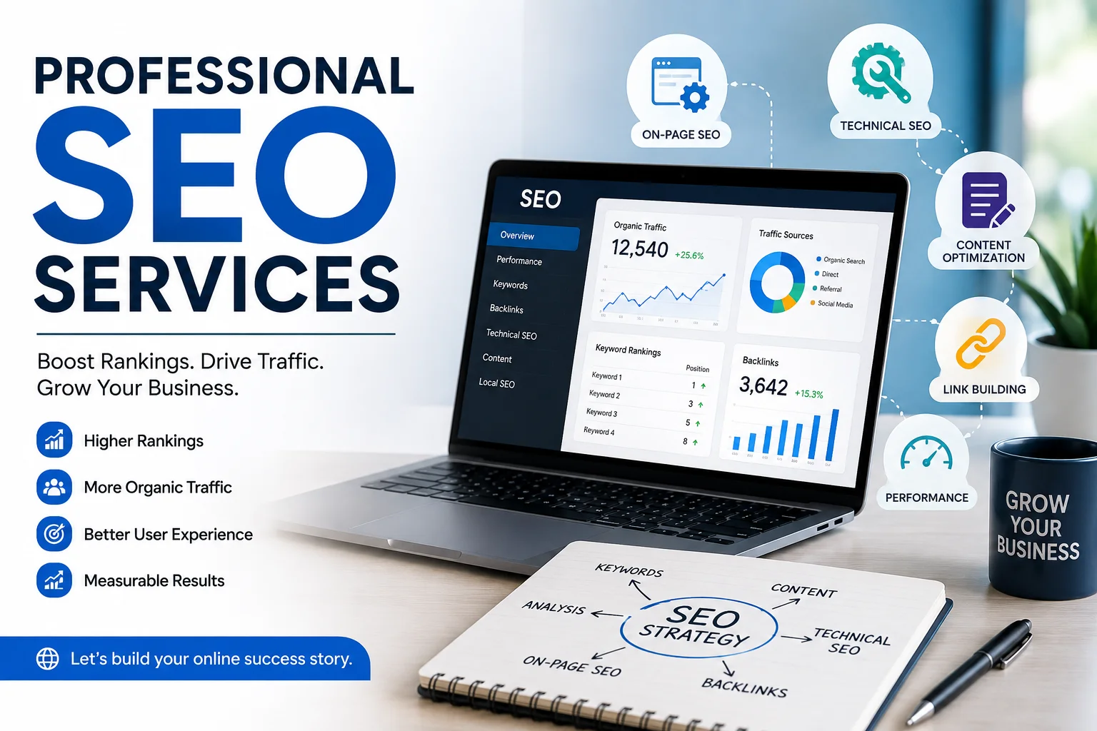How Professional SEO Services Can Build a Stronger Organic Search Strategy