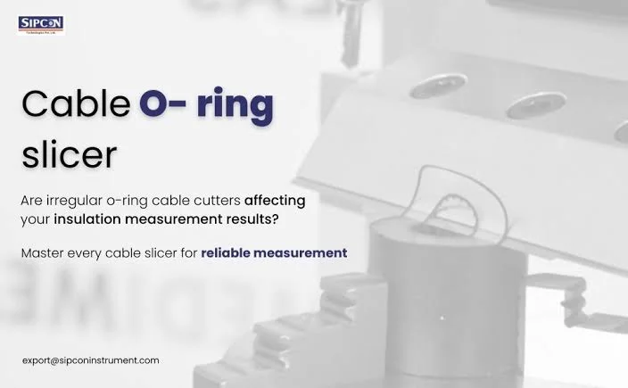 Cable Insulation Thickness Measurement and O Ring Cable Cutter