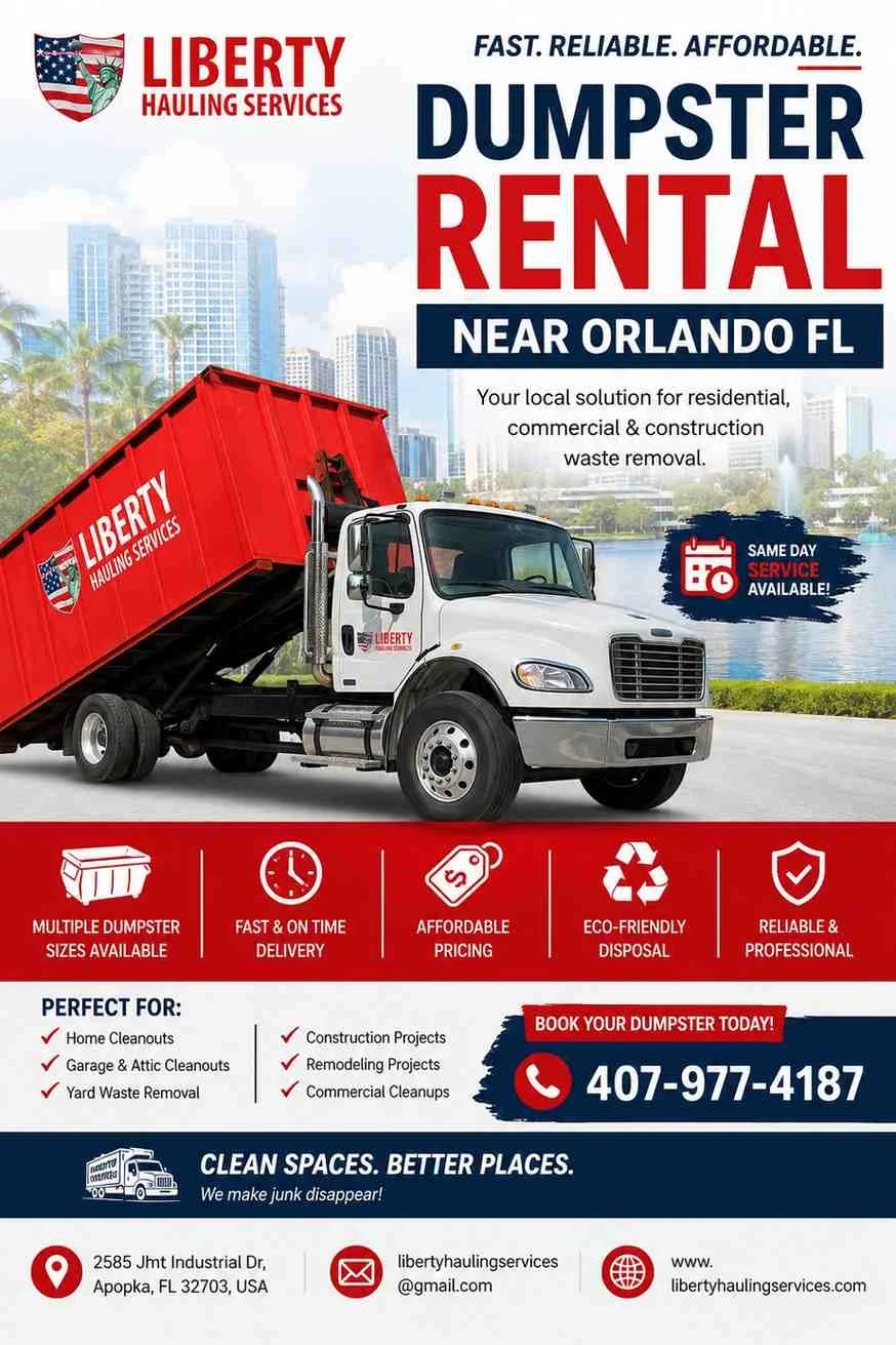 Clean, Fast, Reliable: Your Complete Guide to Dumpster Rental Near Orlando