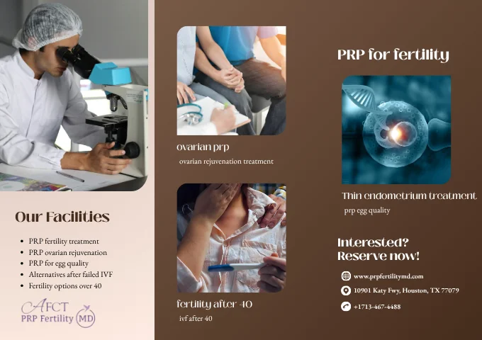 Is There Clinical Trial Evidence for PRP in Fertility?