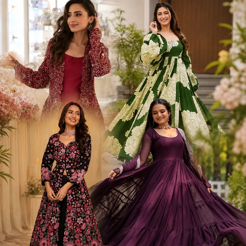 What Makes Indo-Western Anarkali Dresses Perfect for Every Occasion?