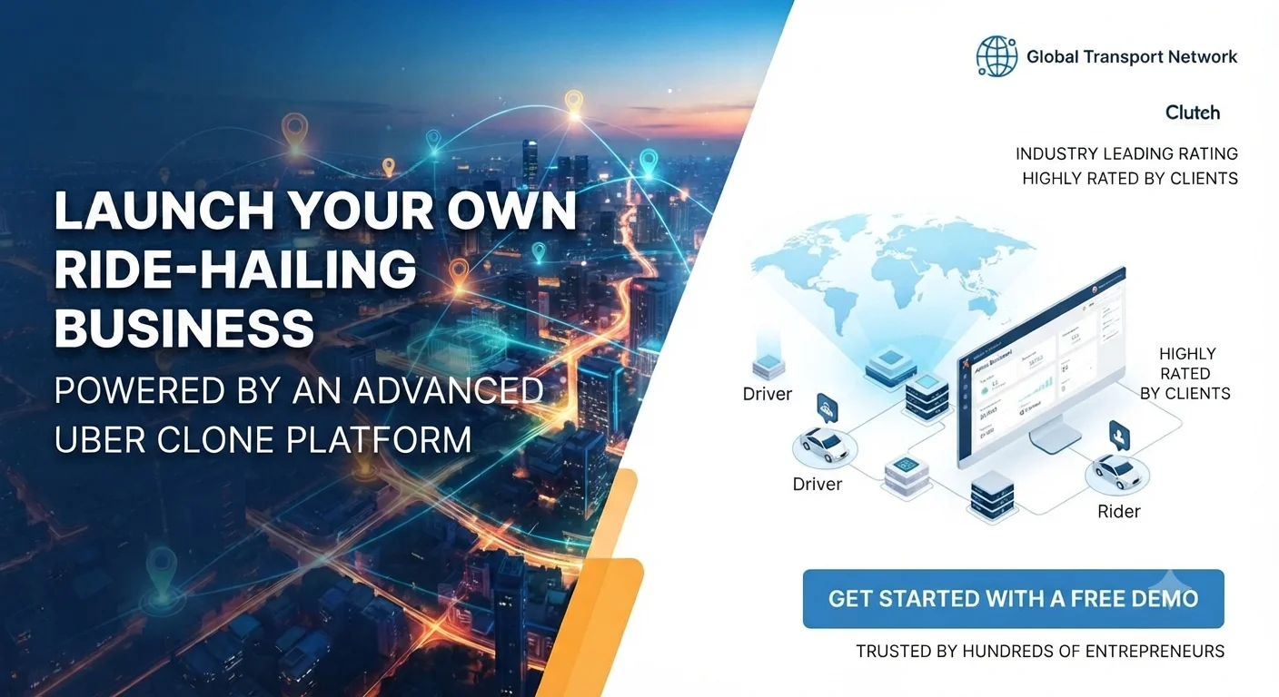 Launch Your Own Ride-Hailing Business With an Uber Clone