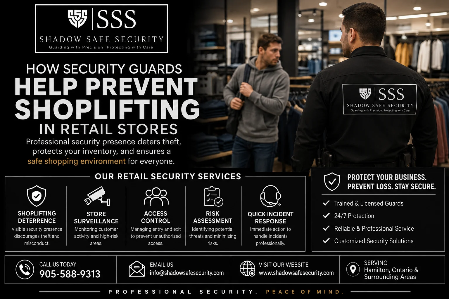 How Security Guards Help Prevent Shoplifting in Retail Stores