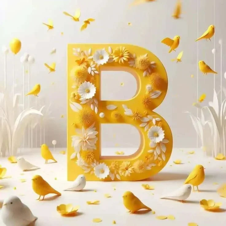 Unique Name Letter Designs B Name DP Images Download for Everyone