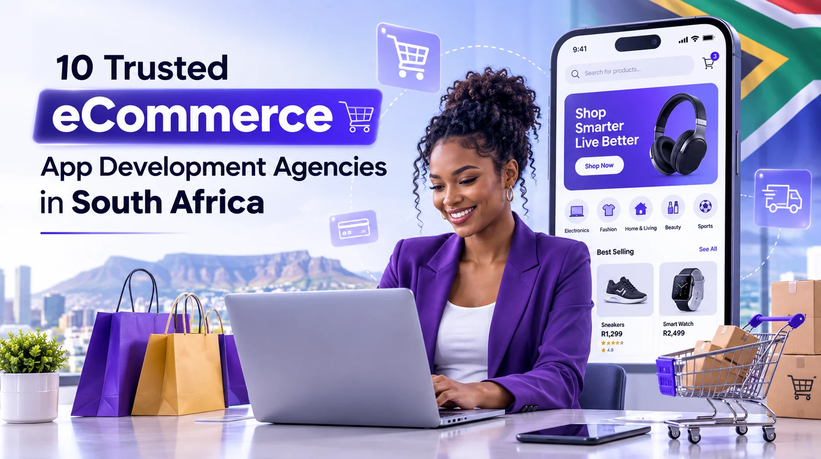 10 Trusted eCommerce App Development Agencies in South Africa