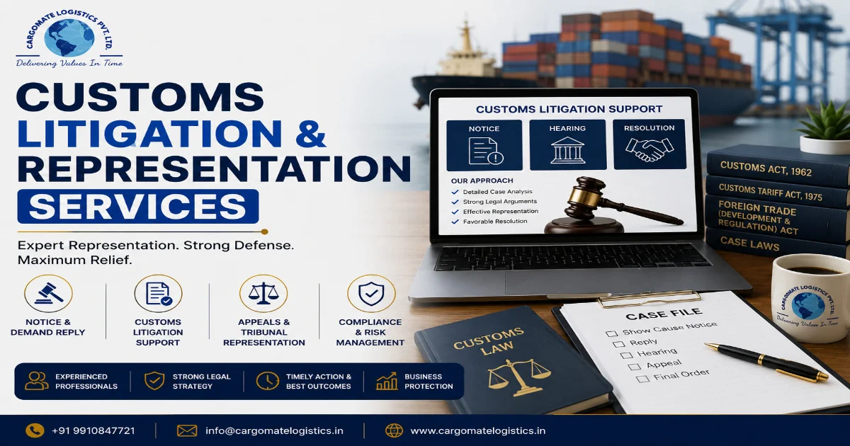 Customs Litigation Services India: A Practical Guide to Handling Customs Disputes, Appeals & Cargo Holds