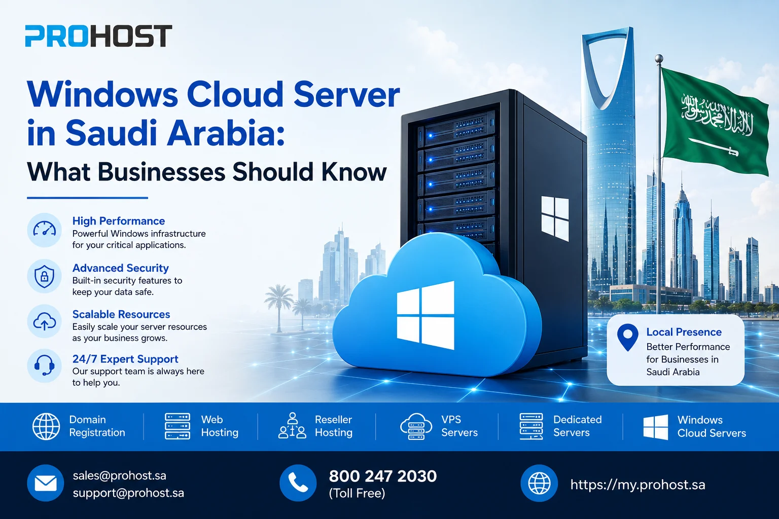 Windows Cloud Server in Saudi Arabia: What Businesses Should Know