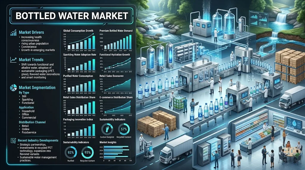 Bottled Water Market Size, Share and Trends Forecast 2026-2034