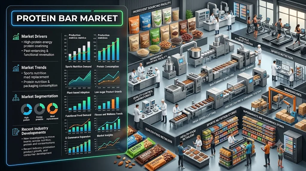 Protein Bar Market Size, Share and Growth Forecast 2026-2034