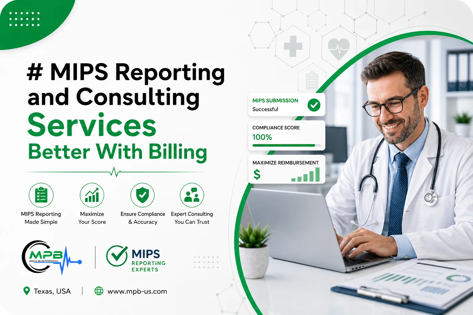 MIPS Reporting and Consulting Services Better With Billing